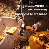 Pocket Microscope With 4 Inch Screen Electronic FHD Video Microscope, Supports Windows PC
