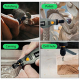USB Cordless 3 Speed Mini For Jewelry Metal Glass Woodworking Engraving Pen Dremel Tools Wireless Electric Drill With Box