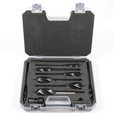 11 Pieces Of Four-Groove Four-Edge Woodworking Twist Drill 10-25Mm Woodworking Drill Set