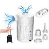 Electric Pump Portable Wireless Compressor Iator/Deflator Pumps for Iatable Cushions Air Beds Boat Swimming Ring