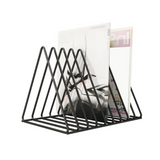 Vinyl Record CD Magazine Storage Album Display Rack Multifunctional Vertical Creative European Art Collection