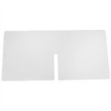Acrylic Book X-Shaped Display Stand Cookbook Recipe Menu Magazines Storybook Holder for Display,Transparent L