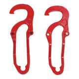 68196982AA 5500 Lbs Towing Capacity High Strength Easy Installation Rustproof Metal Front Tow Hooks Rugged for Car