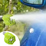 6 In 1 Multifunctional Nozzle For Pressure Max 3500 PSI Portable Power Washer Accessories 1/4in