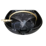 Hair salon shampoo and flushing bed, mobile water circulating head therapy device