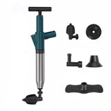 Professional High Pressure Pipe Plunger Toilet Plungers Pump Air Blaster Hose Unblocker Opener Drain Sin Cleaning Gun Bathtub