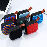 T5 Bluetooth Speaker Wireless Fabric Art Braid USB Portable Bass Denoising Loudspeaker for Outdoor