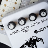 JOYO JF-07 Classic Flanger Pedal Effect Tremulous Vibratos &amp; Chorus for Electric Guitar Metallic Flanger guitar processor