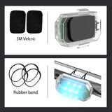 Waterproof 2.4g Remote Control Warning Lights 30 Modes Strobe Lamp Wireless Universal for Aircraft Drones