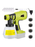 Cordless replacement for , RYOBI 20V Max Battery,Handheld Electric Paint Sprayer with 1000ML Container