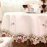 Round Tablecloth Art Household round tablecloth waterproof Europe Tablecloths on table dinning wer Fabric dust cover new year