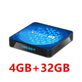 X88 PRO ATV Android 11.0 TV 2/4GB RAM 16/64GB ROM RK3318 Support 4K 2.4G/5G BT5.0 WiFi6 Set Top Box