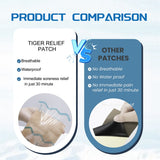 Tiger Joint Patch Waterproof Gentle Coog Effect Targeted Soreness Relief High Adhesion for Back Shoulders