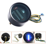 Top-2X 24V 2 Inch 52Mm Universal Car Motorcycle Level Meter LED Light Display Fuel Tank Gauge Boat Truck RV
