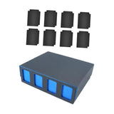 Sleek Card Collection Box for 2400+ Cards - Stylish Storage Solution