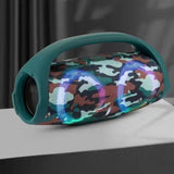 Portable Waterproof 100W High Power Bluetooth Speaker RGB Colorful Light Wireless Subwoofer 360 Stereo Surround TWS FM Boombox