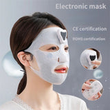 Electric Facial Importer Ems Magnet Pluse Vibration Beauty Massager Skin Tighten Lifting Spa Face Mask Rejuvenation