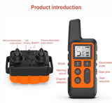 500m Electric Dog Training Collar Waterproof Pet Remote Control Rechargeable training dogs collars with Shock Vibration Sound