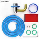 SCULPFUN S9 Nozzle Kit(Without Pump) High Speed Air Assist Full Metal Structure Perfectly Fits S6 PRO/S9 Lasers