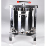 10L Manual Stainless Steel Beekeeping Equipment Tools Paraffin Wax Press hine Honey Rolling Mill NE