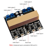 Retail 2X TPA3255 4 Channel Digital Class D Power Amplifier 315W Mini AMP Home Theater DIY Sound Speaker Amplifier Audio Board