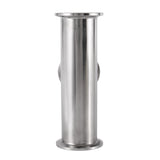 2 Pcs 1.5Inch 38Mm Sanitary Tri Clamp 3 Way Tee 304 Stainless Steel Sanitary Ferrule Tee Connector Pipe Fitting
