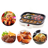 Electric Takoyaki Maker BBQ Grill Plate Machine Mini Steak Frying Pan 20 Holes Octopus Balls Maker DIY Takoyaki Baking Machine