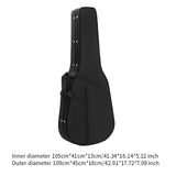 Gig Bag Protection Water Resistent Portable with Handle Acoustic Carrying Hard Box Electric Guitar Case