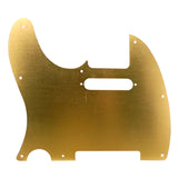 Black 8 Hole Tele Guitar Metal Pick Guard for Standard Pickguard Replacement