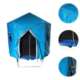 Tent Canopy for Kids Easy to Install Rain Sun Protection Cover Outdoor Trampoe Shade