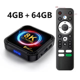 Android 13 TV98 Smart TV BOX RK3528 Quad Core 5G Dual Wifi6 16G 32G 64G Support 8K 4K BT 4.0 Voice Assistant PK DQ08 Set Top Box