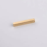 Natural Energy Stone Terahertz Pendant Prismatic Designs Simple Styles Professional Anti Radiation Fatigue Necklace New