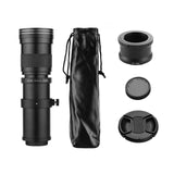 MF Super Telephoto Zoom Lens F/8.3-16 420-800mm T Mount with NEX-mount Adapter Ring for Sony NEX E-mount Camera NEX-5R