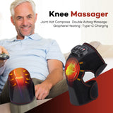 Heated Massager Adjustable Brace 3 Modes Vibrations Heating Pad For Knee Elbow Relax Legs Support Dropshipping