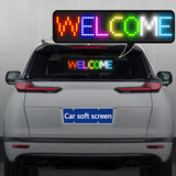 Fully New Bluetooth Name Badge DIY Programmable Scrolg Message Board Mini LED HD Text Digits Pattern AD Display