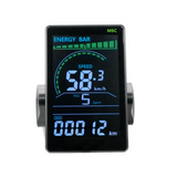 M6C Bike Display Meter 24V-60V E Scooter LCD Panel Color Screen with USB for Mountain Electric Bike(5PIN)