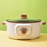 1pc, UK Plug Multifunctional Electric Hot Pot, Takeout Hot Pot, Electric Boiling Pot, Non-stick Pot, Dormitory Electric Pot Gift