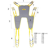 Adjustable Patient Transfer Seat Medical Lift Sling Mobile Emergency Wheelchair Transportation Elder Assist Nursing Belts