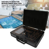 Professional Sub-Health Detector Microelement Analyzer Care Instrument with USB Cable Strict Health Statistics Processing