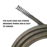 10M Household Electric Drill Drain Pipe Spring Sink Cleaner Kitchen Toilet Sewer Unblocking Tool