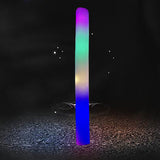 9pcs Halloween Light-Up Foam Stick Decoration Sponge Fluorescent Stic Glow With Battery Party Wedding Festival Decor Supplies