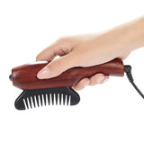 Span stone needle therapy comb massage head meridian dredging electric heat curing equipment