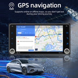 7'' Vehicle Mounted Gps Navigator Multimedia Player Corolla Automotive Central Control for Toyota Wireless Carplay Android