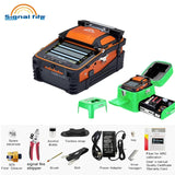 AI-9 AI-6 AI-5 signal light fiber fusion splicer 10 languages freely switch built-in optical power meter and VFL5.0