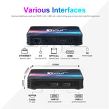 TV98 Android 12.1 TV Allwinner H313 Quad Core 2GB 16GB 2.4G 5.8G Dual WIFI UHD AV1 4K Youtube Media Player Set Top Box