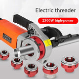 Portable Electric Handheld Threader Gaanized Pipe Threading hine 2300W