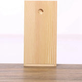 4 Pack Unfinished Wood Storage With Slide Lid, Vintage Keepsake Case Cards Container Small Gift Box For Art Hobbies, Durable
