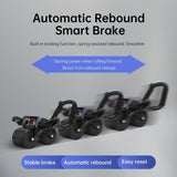 1pc Ab Roller, Automatic Rebound Abdominal Exercise Wheel With Elbow Support, Double Wheels Abdominal Muscle Trainer