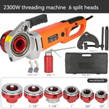 Portable Electric Handheld Threader Gaanized Pipe Threading hine 2300W
