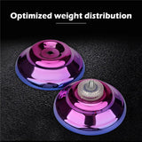 Alloy Flashing Children's Funny Toy Yoyo for Kids and Beginners Metal Yo-Yos Outdoor Toys Accessories